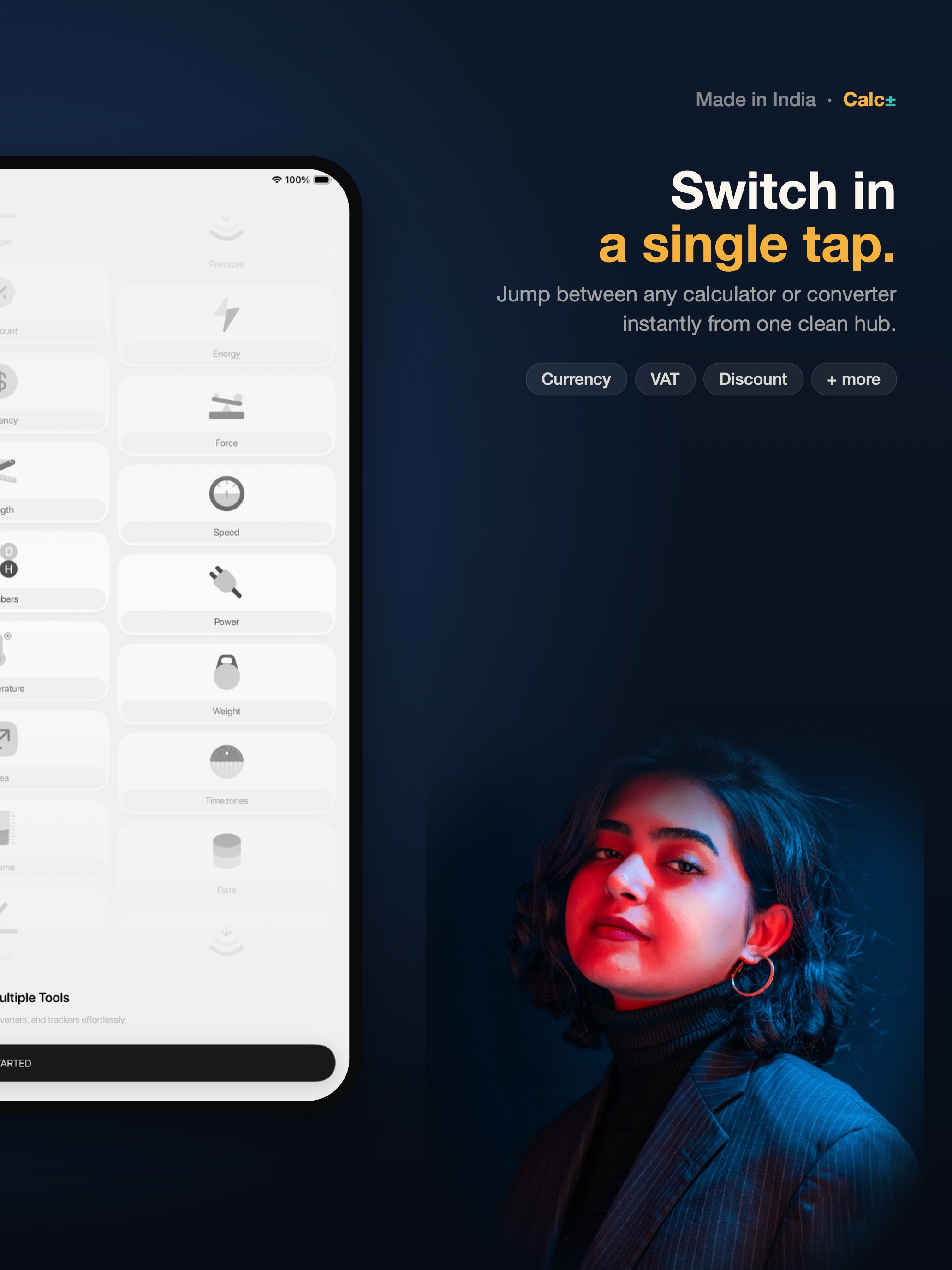 Calc ± Smart Widgets iPad screen 2
